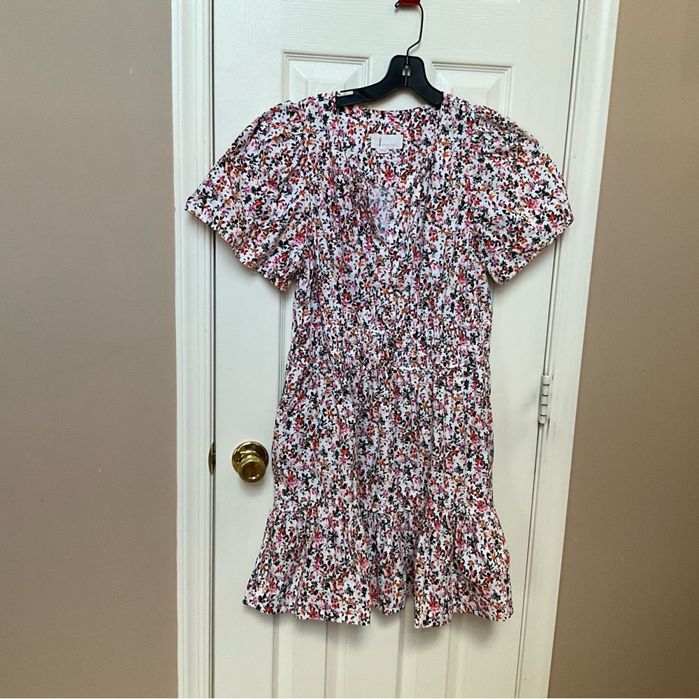 Anthropologie Somerset Floral Dress Size L